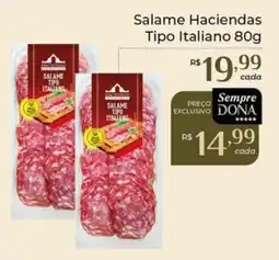 Dona de Casa Salame Haciendas Tipo Italiano oferta