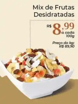 Dona de Casa Mix de Frutas Desidratadas oferta