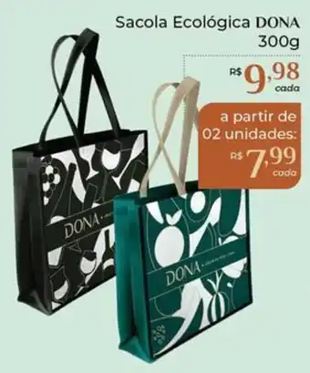 Dona de Casa Sacola Ecológica DONA oferta