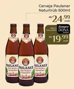 Dona de Casa Cerveja paulaner naturtrüb oferta