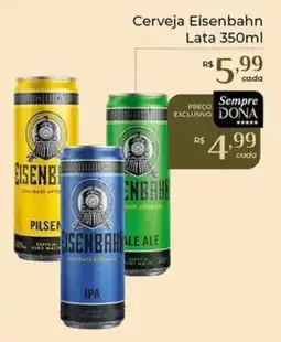 Dona de Casa Cerveja Eisenbahn oferta