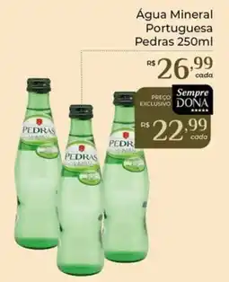 Dona de Casa Água Mineral Portuguesa Pedras oferta