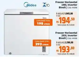 Deltasul Freezer Horizontal Inverter Bivolt oferta