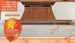 Lojas Cem Rack itália oferta