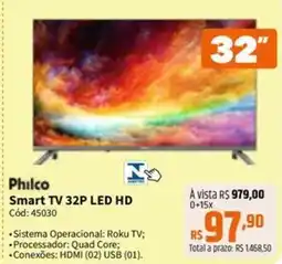 Deltasul Philco Smart TV 32P LED HD oferta