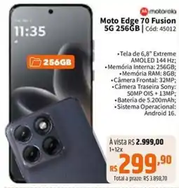 Deltasul Moto Edge 70 Fusion 5G 256GB oferta