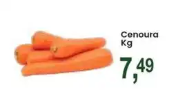 Federzoni Supermercados Cenoura oferta