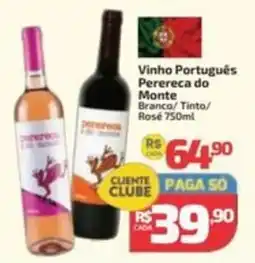 Supermercado Jacomar Vinho Português Perereca do Monte oferta