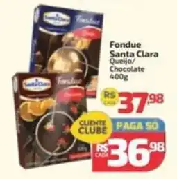 Supermercado Jacomar Fondue Santa Clara Queijo/ Chocolate oferta