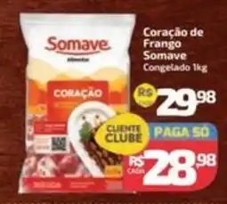 Supermercado Jacomar Coração de Frango oferta