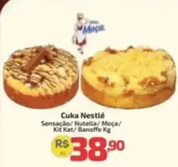Supermercado Jacomar Cuka Nestlé Sensação/ Nutella/ Moça/ Kit Kat/ Banoffe Kg oferta