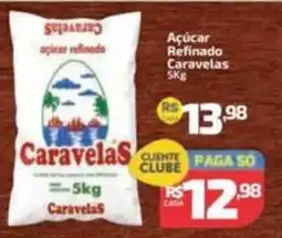 Supermercado Jacomar Açúcar refinado caravelas oferta