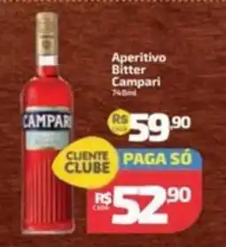 Supermercado Jacomar Aperitivo Bitter Campari oferta