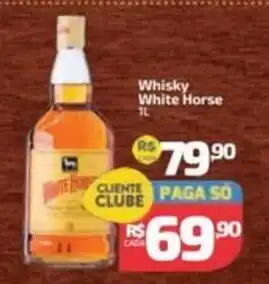Supermercado Jacomar Whisky White Horse oferta