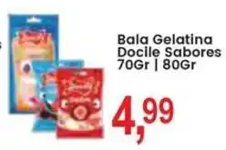 Federzoni Supermercados Bala Gelatina Docile Sabores oferta
