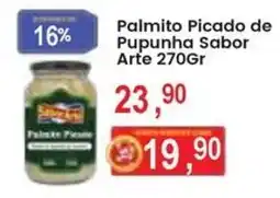 Federzoni Supermercados Palmito Picado de Pupunha Sabor Arte oferta