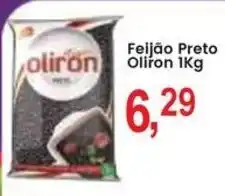 Federzoni Supermercados Feijão Preto Olíron oferta