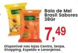 Federzoni Supermercados Bala de Mel Brasil Sabores oferta