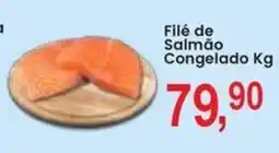 Federzoni Supermercados Filé de Salmão Congelado Kg oferta
