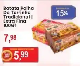 Federzoni Supermercados Batata Palha Da Terrinha Tradicional | Extra Fina oferta