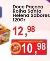 Federzoni Supermercados Doce Paçoca Rolha Santa Helena Sabores oferta
