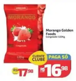 Supermercado Jacomar Morango golden foods oferta