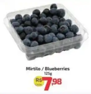 Supermercado Jacomar Mirtilo / Blueberries oferta