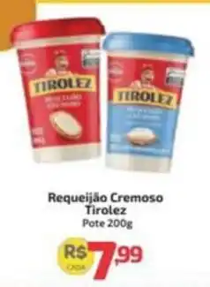 Supermercado Jacomar Requeijão cremoso tirolez oferta