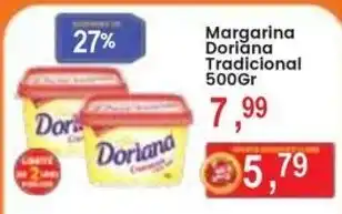 Federzoni Supermercados Margarina Dorianá Tradicional oferta