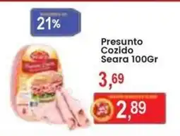 Federzoni Supermercados Presunto Cozido Seara oferta