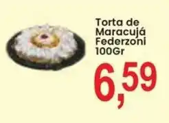 Federzoni Supermercados Torta de Maracujá FederzonI oferta