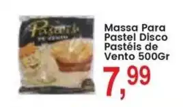 Federzoni Supermercados Massa para pastel disco pastéis de vento oferta