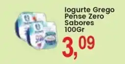 Federzoni Supermercados Iogurte Grego Pense Zero Sabores oferta