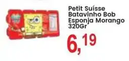 Federzoni Supermercados petit suisse bob esponja morango oferta