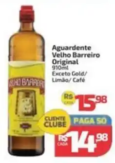 Supermercado Jacomar Aguardente Velho Barreiro Original oferta