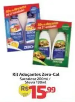 Supermercado Jacomar Kit Adoçantes Zero-Cal oferta