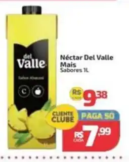 Supermercado Jacomar Néctar Del Valle Sabores oferta
