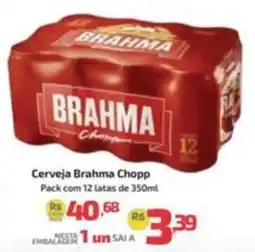 Supermercado Jacomar Cerveja brahma chopp oferta