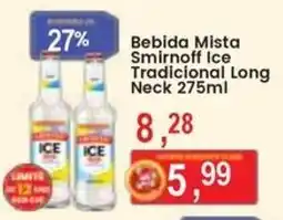 Federzoni Supermercados Bebida Mista Smirnoff Ice Long Neck oferta