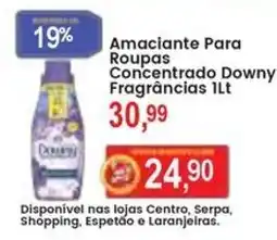 Federzoni Supermercados Amaciantes Para Roupas Concentrado Downy Fragrâncias 1lt oferta