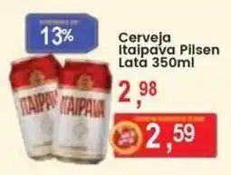 Federzoni Supermercados Cerveja Itaipava Pilsen Lata oferta