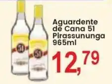 Federzoni Supermercados Aguardente de cana 51 oferta