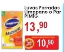 Federzoni Supermercados luvas forradas limppano o par oferta
