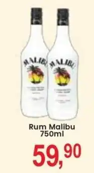 Federzoni Supermercados Rum Malibu oferta