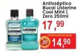 Federzoni Supermercados Antisséptico Bucal Listerine Cool Mint oferta