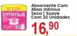 Federzoni Supermercados Absorvente com abas intimus seca | suave oferta