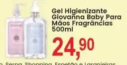 Federzoni Supermercados Gel Higienizante Giovanna Baby Para Mãos Fragrâncias oferta