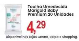 Federzoni Supermercados Toalha Umedecida Marigold Baby Premium oferta