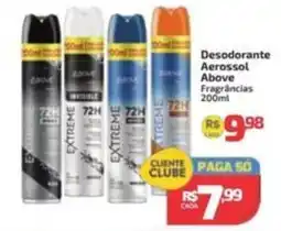 Supermercado Jacomar Desodorante Aerossol Above Fragrâncias oferta