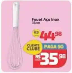 Supermercado Jacomar Fouet Aço Inox oferta